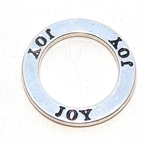 Tibetsilver affirmationsring ”Joy” 22 mm