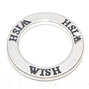 Tibetsilver affirmationsring ”Wish” 22 mm