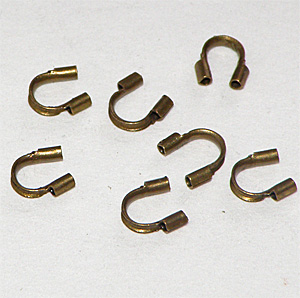 Bronsfärgat wireskydd 5×5 mm