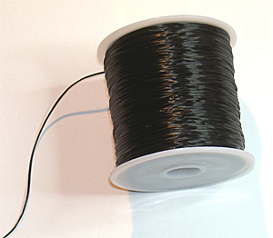 Elastisk tråd svart