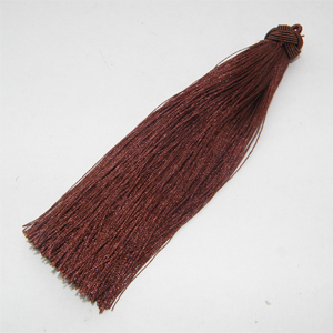 Nylontofs bourgogneröd 16 cm
