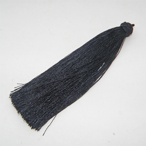Nylontofs svart 16 cm