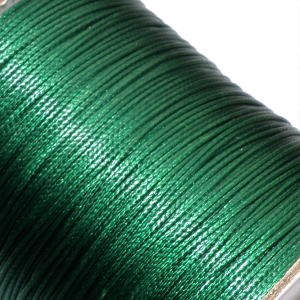 Vaxad polyestertråd grön 0,5 mm