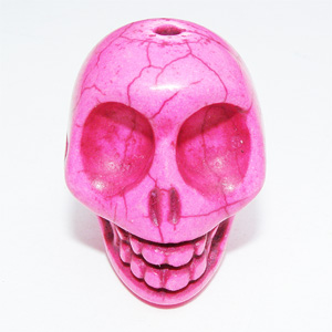 Döskalle hot pink 30×23 mm