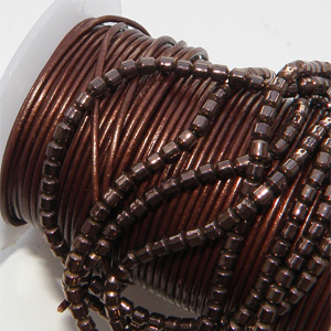Chokladbrun hematit klot 3×3 mm