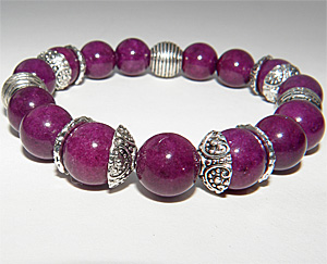 Tibetsilver pärlhatt 11 mm