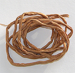 Habotai silkesband rost 110 cm