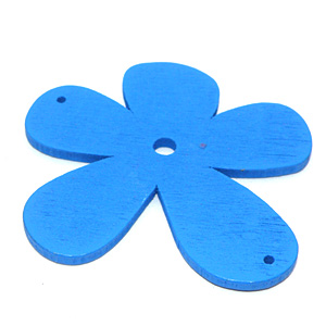 Träblomma blå 57×51 mm