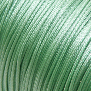 Vaxad polyestertråd ljust limegrön 0,5 mm